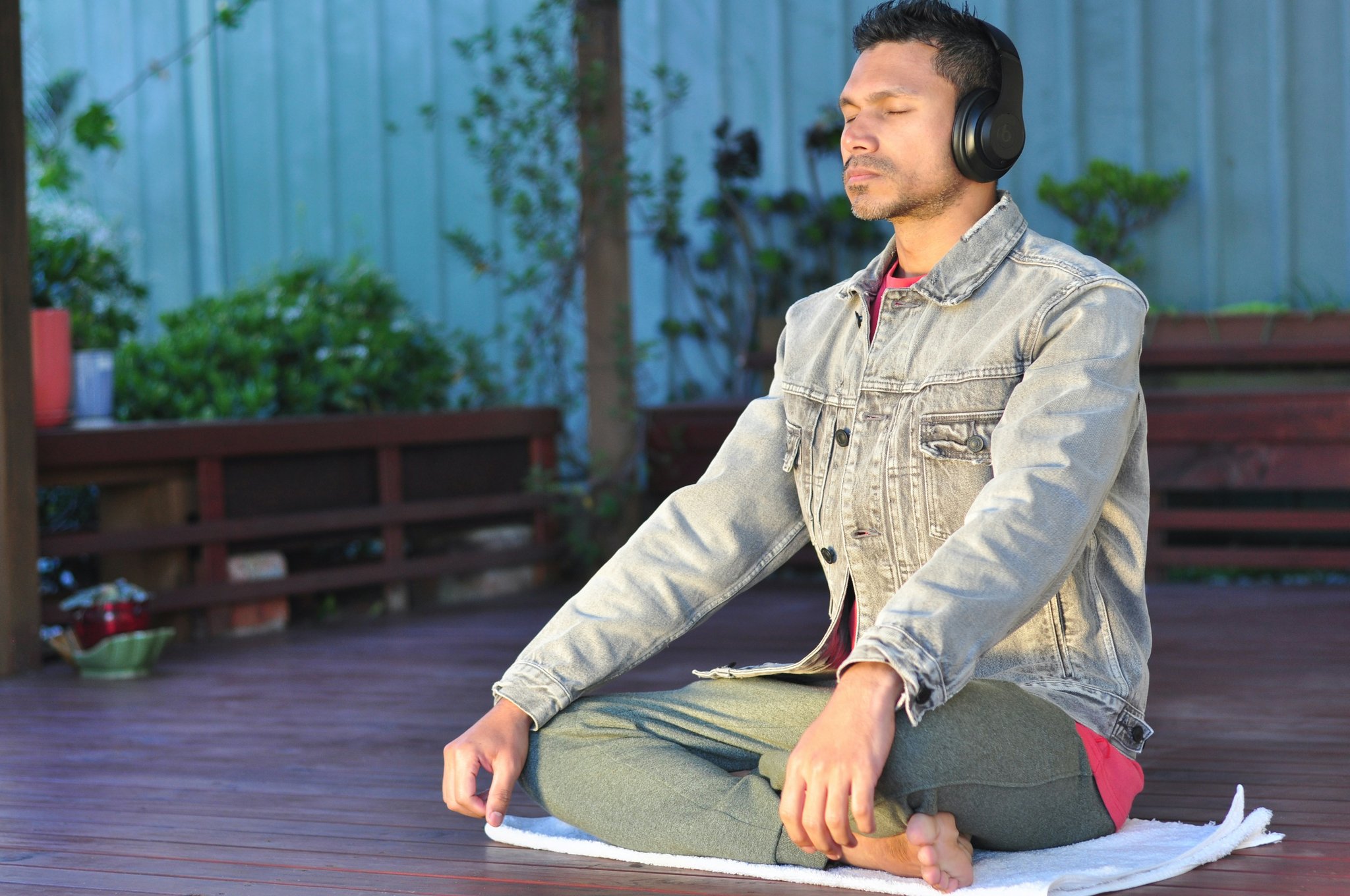 Screenshot of Buddhify app interface highlighting breathing exercises